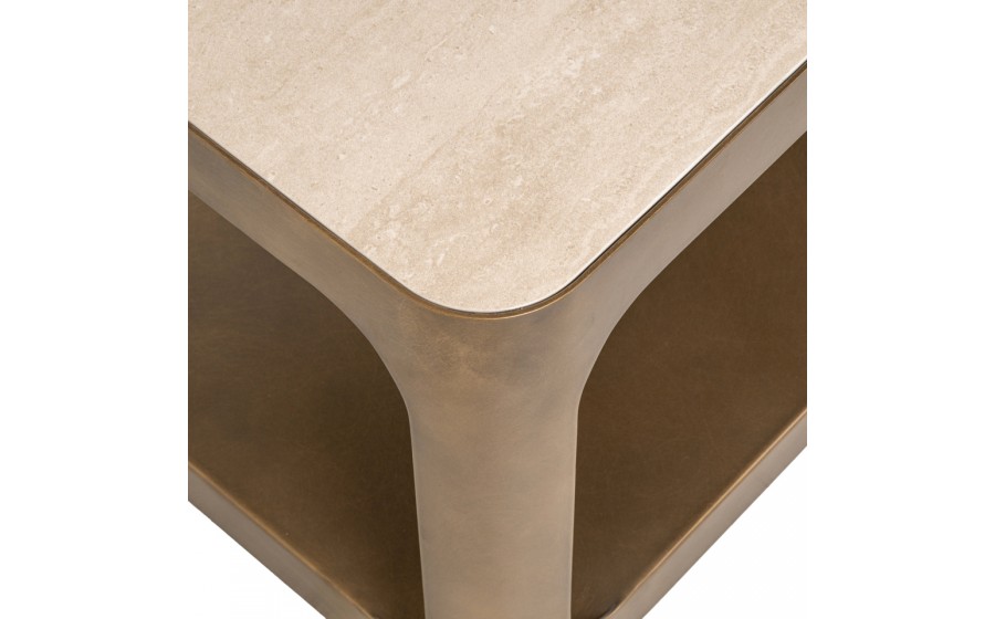 RICHMOND szafka RTV CLARIDGE beżowa