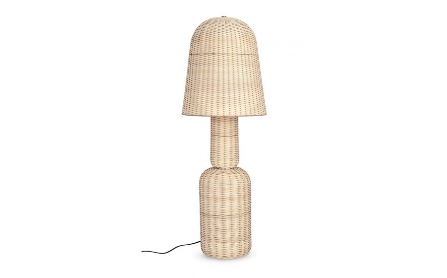 BIZZOTTO lampa podłogowa SIKKIM 128  beżowa