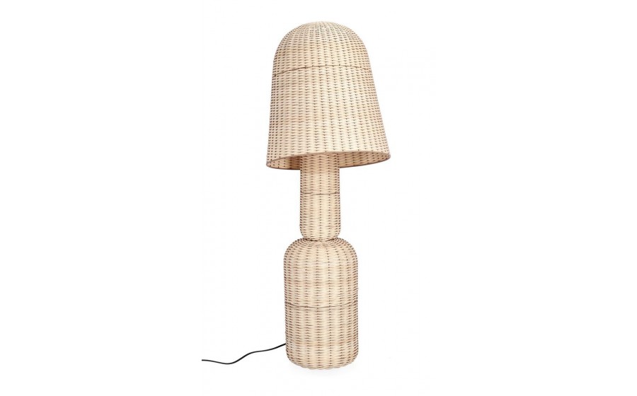 BIZZOTTO lampa podłogowa SIKKIM 128  beżowa