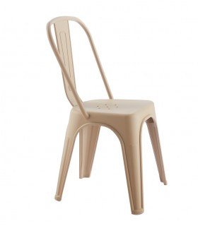 Krzesło do salonu i ogrodu TOWER PARIS PP beżowe