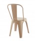 Krzesło do salonu i ogrodu TOWER PARIS PP beżowe