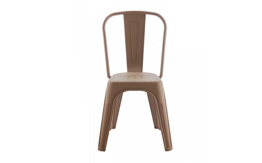 Krzesło do salonu i ogrodu TOWER PARIS PP brązowe