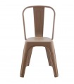 Krzesło TOWER PARIS PP brązowe