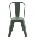 Krzesło do salonu i ogrodu TOWER PARIS PP ciemnozielone