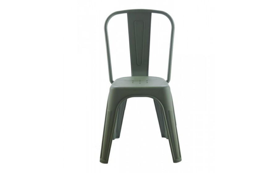 Krzesło do salonu i ogrodu TOWER PARIS PP ciemnozielone
