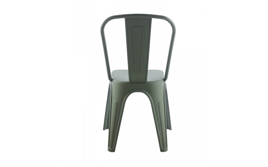 Krzesło do salonu i ogrodu TOWER PARIS PP ciemnozielone