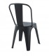 Krzesło do salonu i ogrodu TOWER PARIS PP czarne