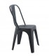 Krzesło do salonu i ogrodu TOWER PARIS PP czarne