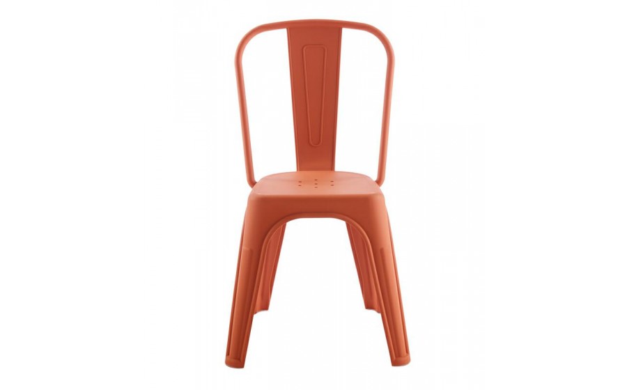 Krzesło do salonu i ogrodu TOWER PARIS PP pomarańczowe