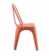 Krzesło do salonu i ogrodu TOWER PARIS PP pomarańczowe