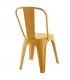 Krzesło do salonu i ogrodu TOWER PARIS PP żółte