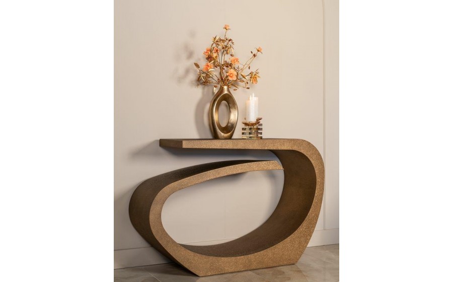 RICHMOND konsola ALHAMBRA szczotkowane  złoto