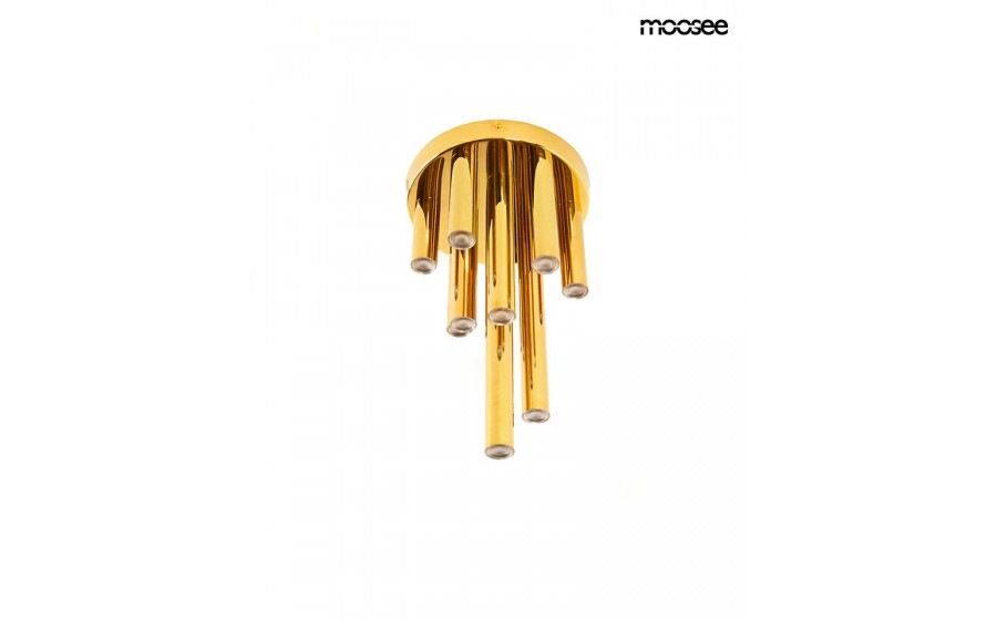 MOOSEE lampa sufitowa / plafon ORGANO 20  złota