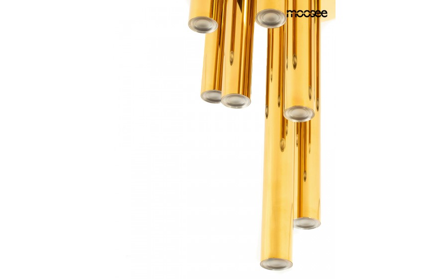 MOOSEE lampa sufitowa / plafon ORGANO 20  złota