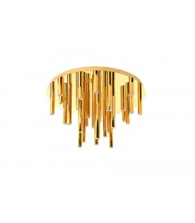 MOOSEE lampa sufitowa / plafon ORGANO 60  złota
