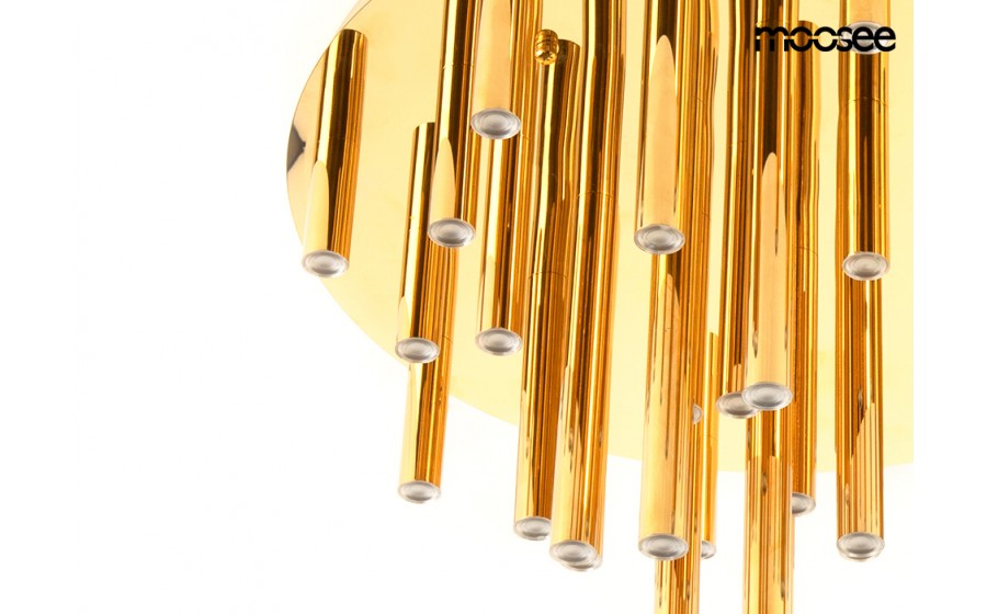 MOOSEE lampa sufitowa / plafon ORGANO 60  złota