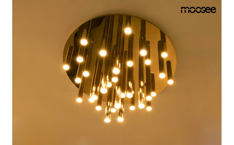 MOOSEE lampa sufitowa / plafon ORGANO 60  złota