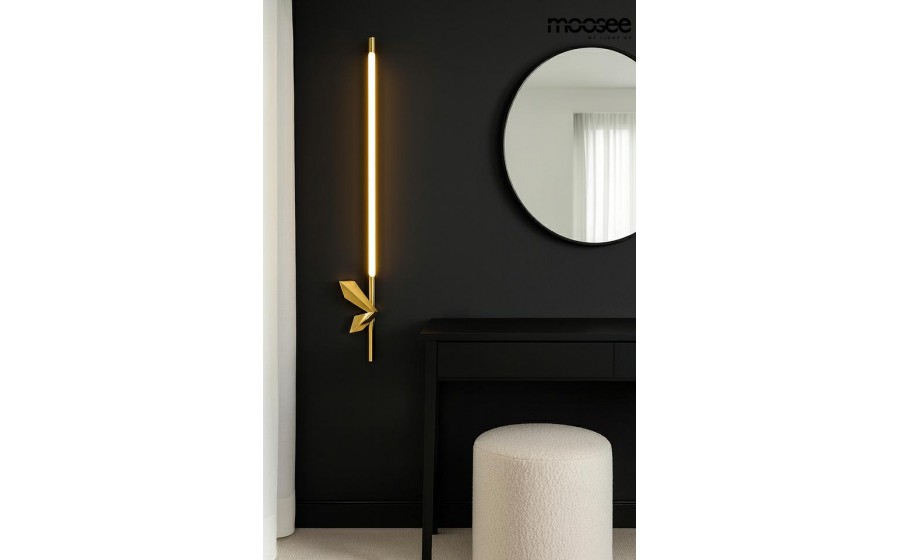 MOOSEE lampa ścienna ESPADA LED złota