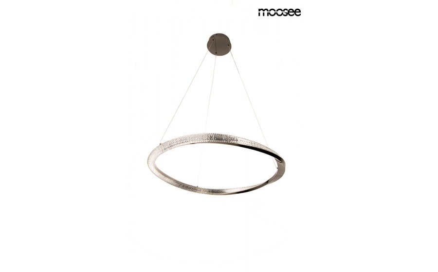 MOOSEE lampa wisząca ANILLO 80 czarna