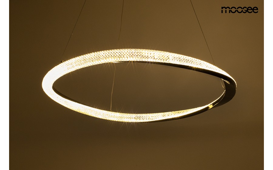 MOOSEE lampa wisząca ANILLO 80 czarna