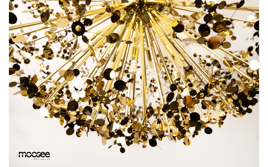 MOOSEE lampa wisząca MONETE 50 złota