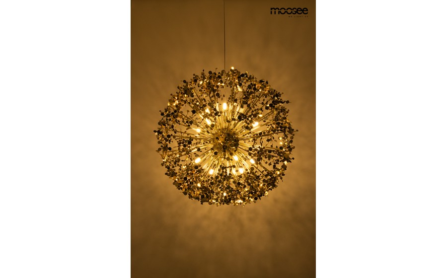MOOSEE lampa wisząca MONETE 50 złota