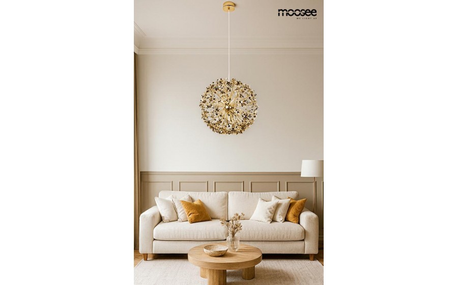 MOOSEE lampa wisząca MONETE 50 złota