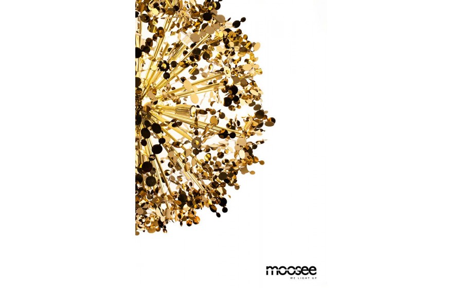 MOOSEE lampa wisząca MONETE 65 złota