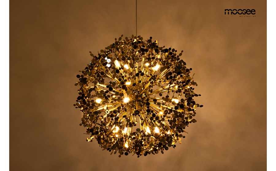 MOOSEE lampa wisząca MONETE 65 złota
