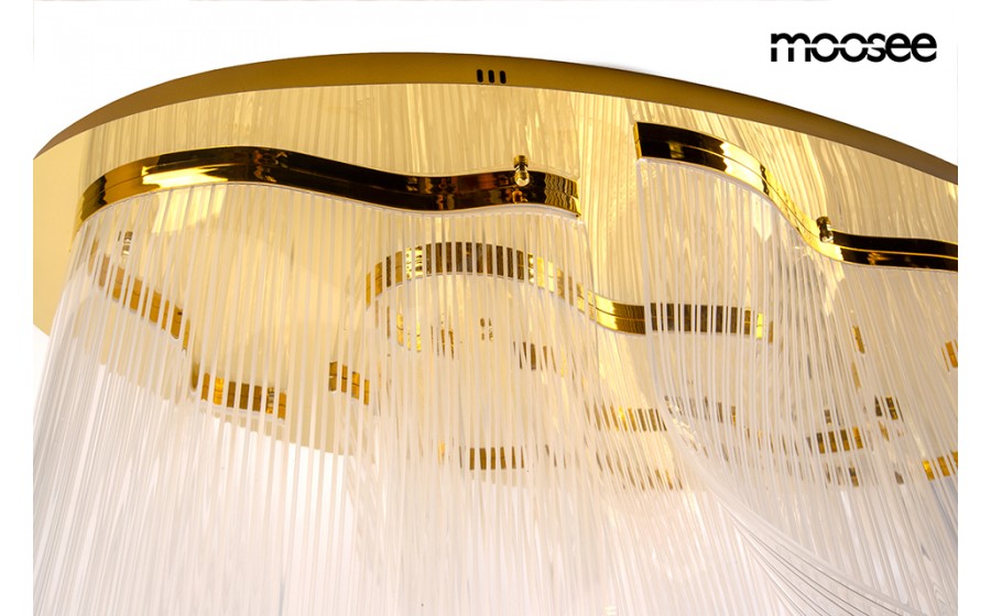 MOOSEE lampa sufitowa / plafon FIREFLY  180 złota