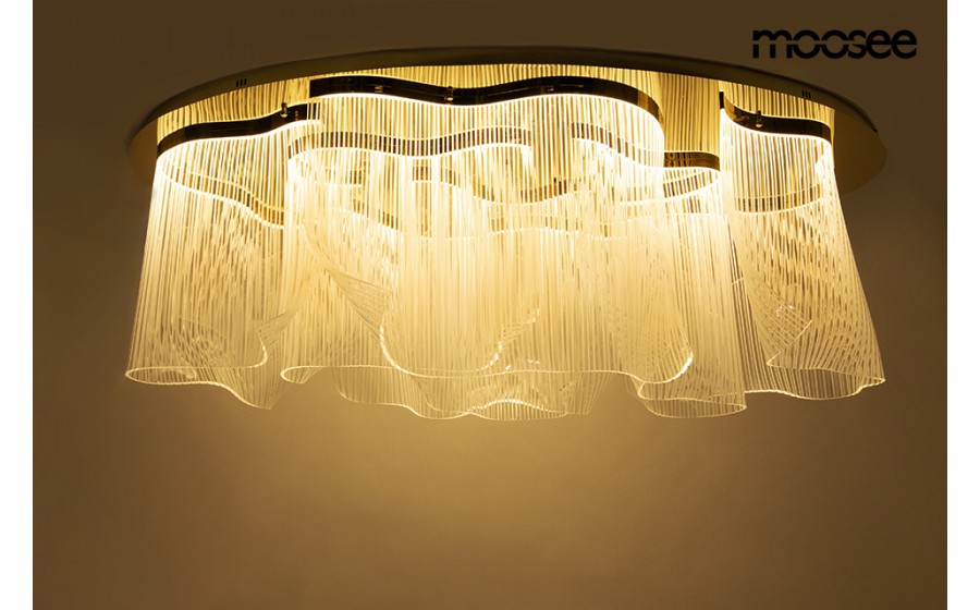 MOOSEE lampa sufitowa / plafon FIREFLY  180 złota