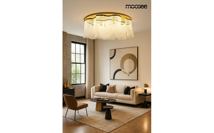 MOOSEE lampa sufitowa / plafon FIREFLY  180 złota