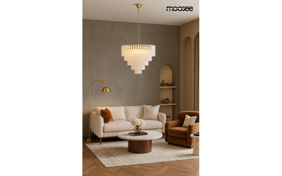 MOOSEE lampa wisząca GORDON 80 złota
