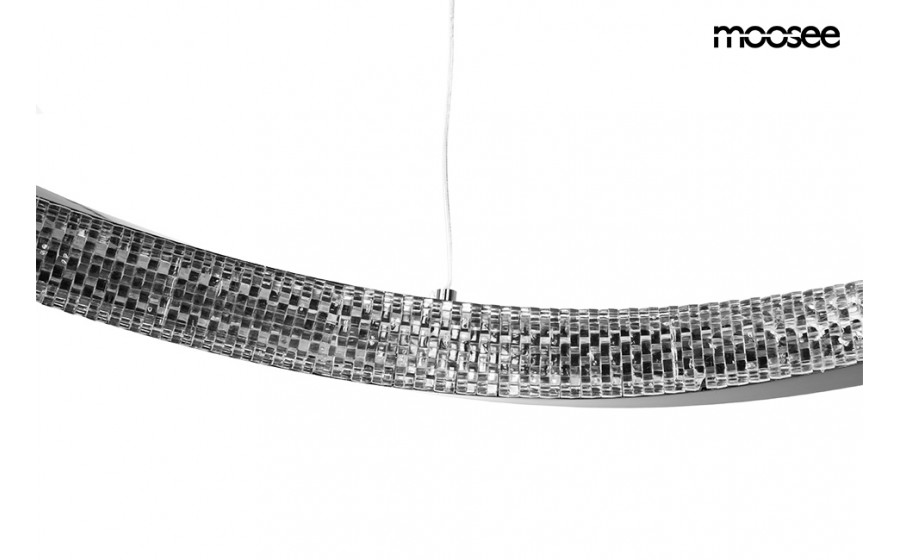 MOOSEE lampa wisząca ANILLO 80 czarny chrom