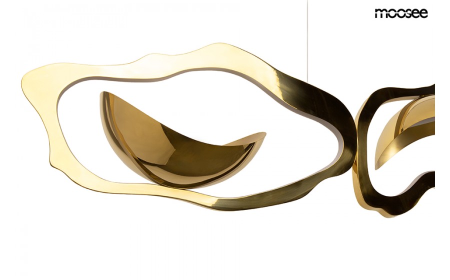 MOOSEE lampa wisząca CHAIN 210 złota