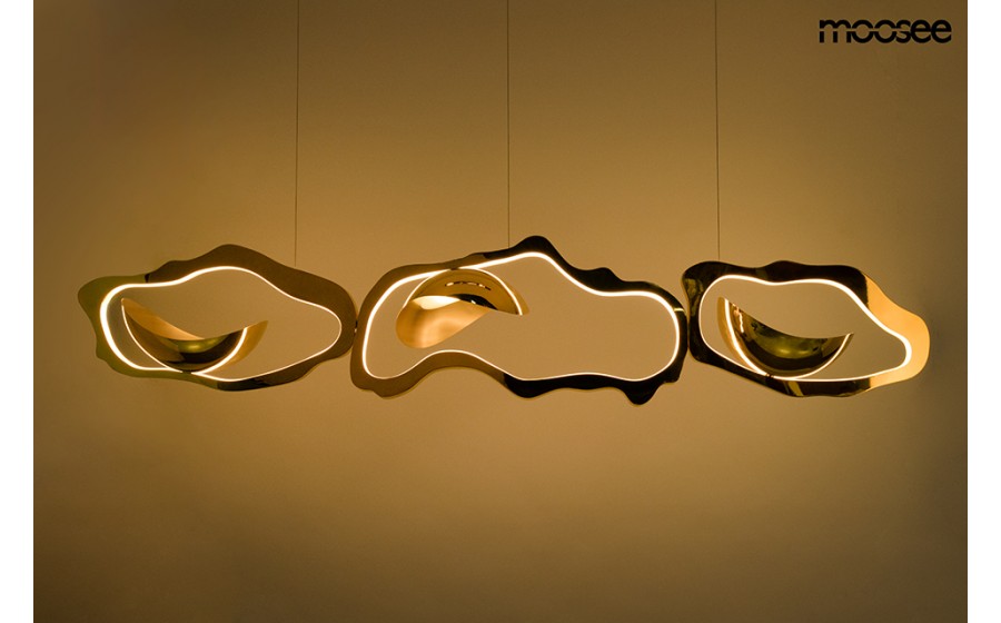 MOOSEE lampa wisząca CHAIN 210 złota