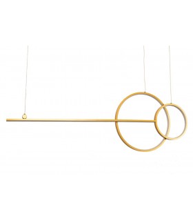 MOOSEE lampa wisząca RAGE złota