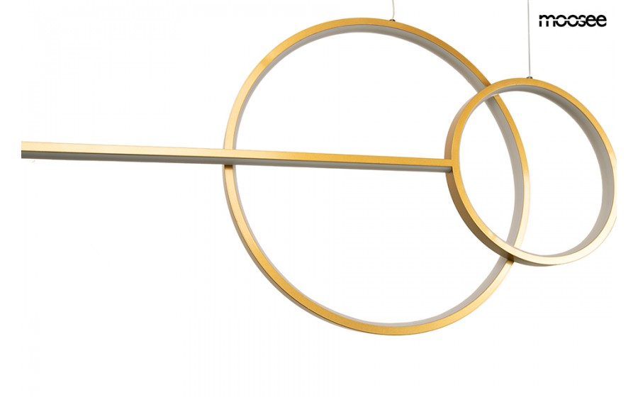 MOOSEE lampa wisząca RAGE złota