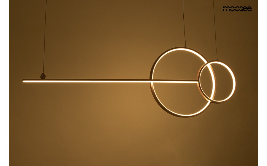 MOOSEE lampa wisząca RAGE złota