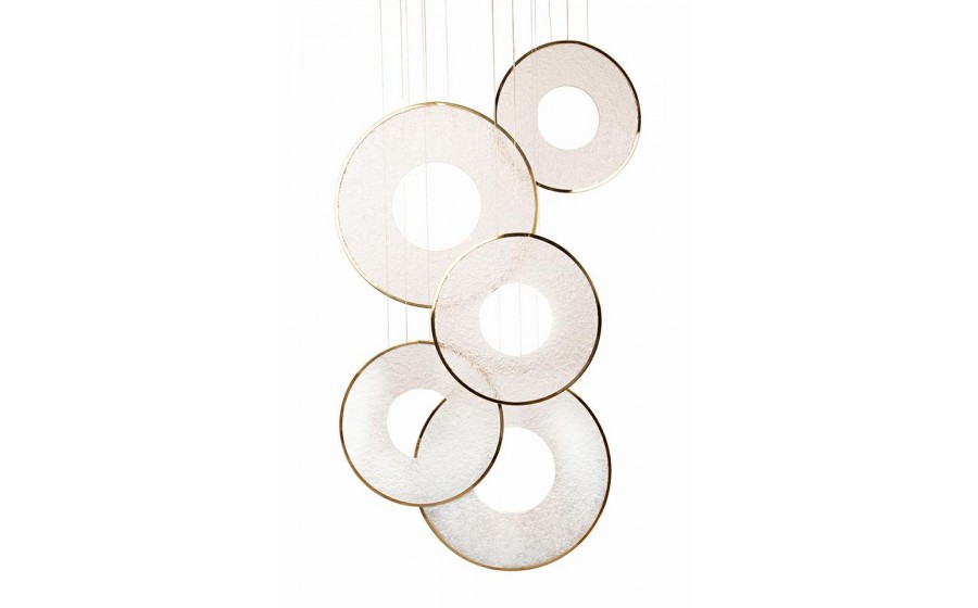 MOOSEE lampa wisząca STARDUST złota