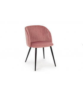 BIZZOTTO krzesło QUEEN VELVET różowe