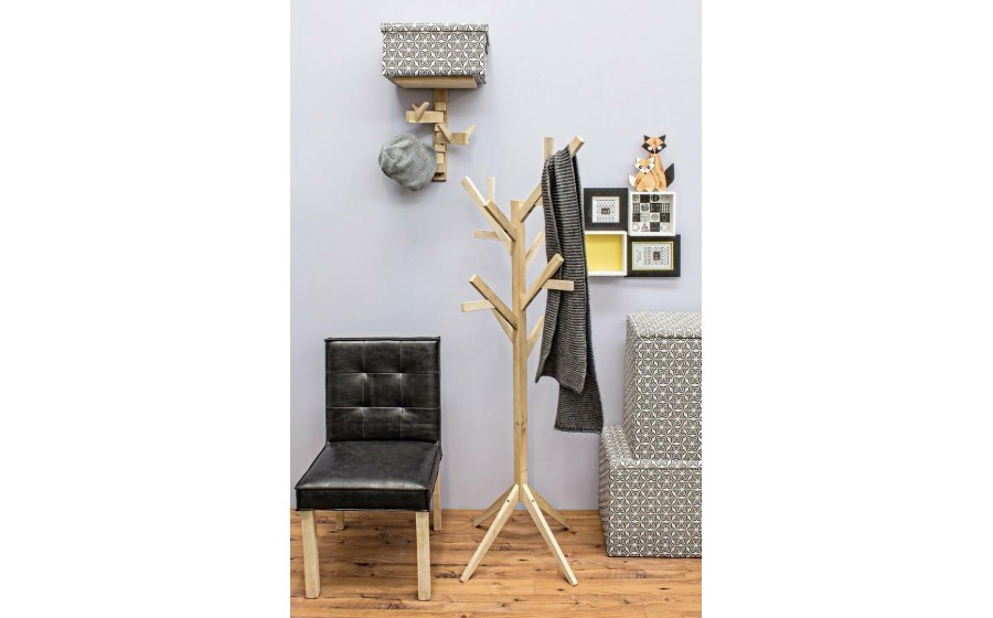BIZZOTTO wieszak stojący DAIKI TREE  beżowy