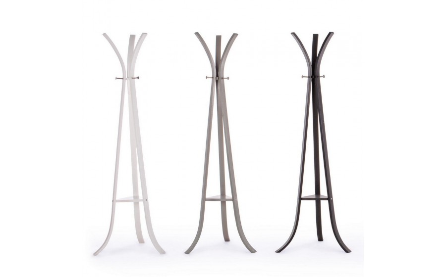 BIZZOTTO wieszak stojący TRIOMPHE szary