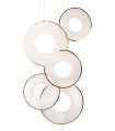 MOOSEE lampa wisząca STARDUST LED złota