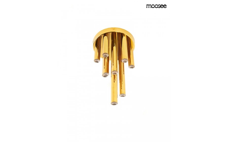 MOOSEE lampa sufitowa / plafon ORGANO 20  złota