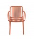 Krzesło STRIPS ARM pomarańczowe