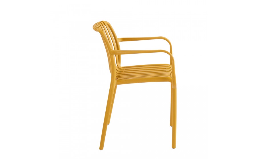 Krzesło STRIPS ARM żółte