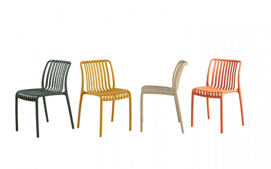 Krzesło STRIPS żółte