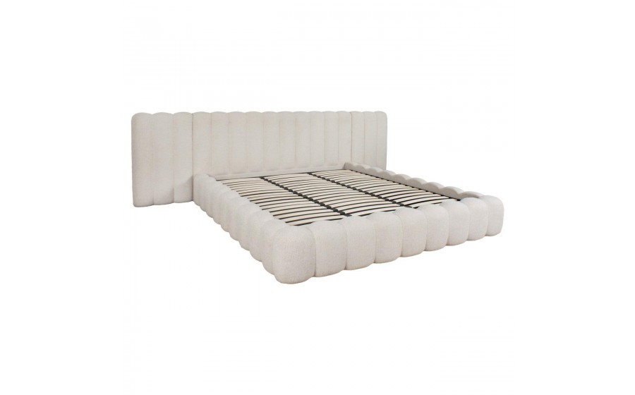 RICHMOND łóżko tapicerowane z pojemnikiem CUPIDON 180x210 beżowe