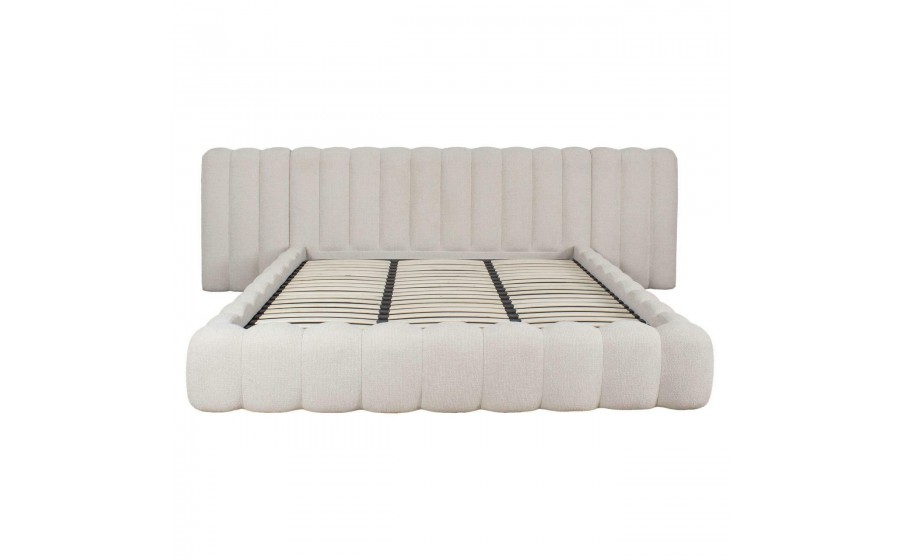 RICHMOND łóżko tapicerowane z pojemnikiem CUPIDON 180x210 beżowe